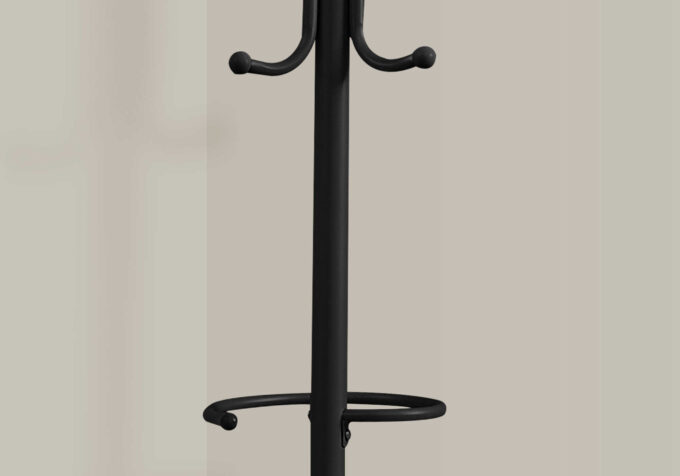 COAT RACK - 68"H / BLACK METAL - Image 3