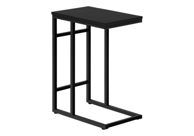 ACCENT TABLE - 24"H / BLACK / BLACK METAL - Image 2