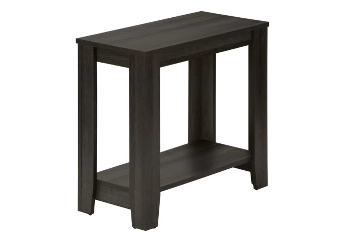 ACCENT TABLE - 22"H / BROWN OAK - Image 2