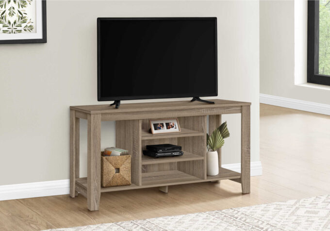 TV STAND - 48"L / DARK TAUPE