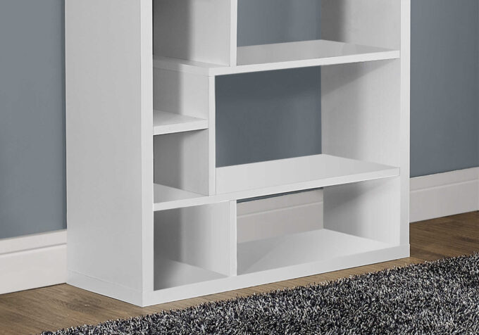 BOOKCASE - 72"H / WHITE - Image 3