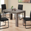 DINING TABLE - 32"X 48" / DARK TAUPE - Image 2
