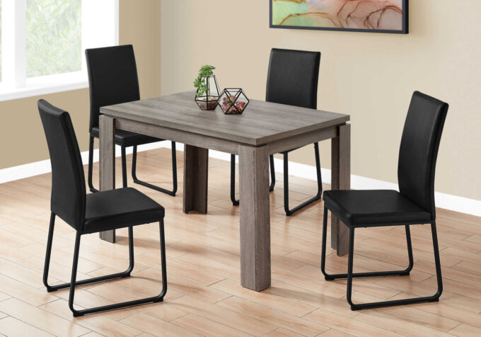 DINING TABLE - 32"X 48" / DARK TAUPE - Image 2