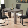 DINING TABLE - 32"X 48" / DARK TAUPE - Image 3