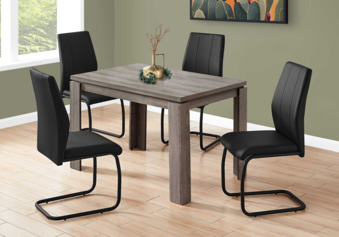 DINING TABLE - 32"X 48" / DARK TAUPE - Image 3