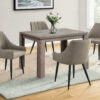 DINING TABLE - 32"X 48" / DARK TAUPE - Image 4