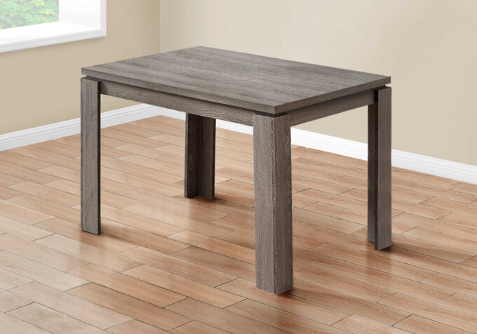 DINING TABLE - 32"X 48" / DARK TAUPE - Image 6