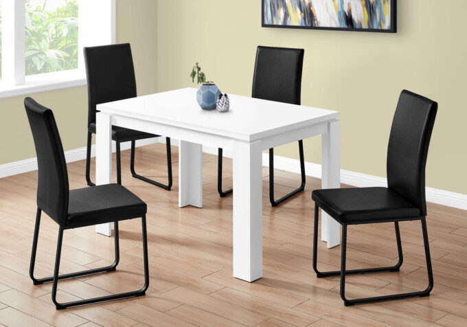 DINING TABLE - 32"X 48" / WHITE - Image 2