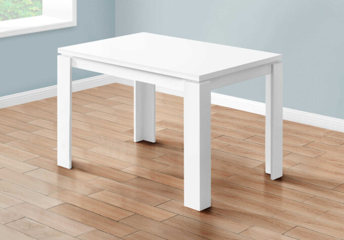 DINING TABLE - 32"X 48" / WHITE - Image 6