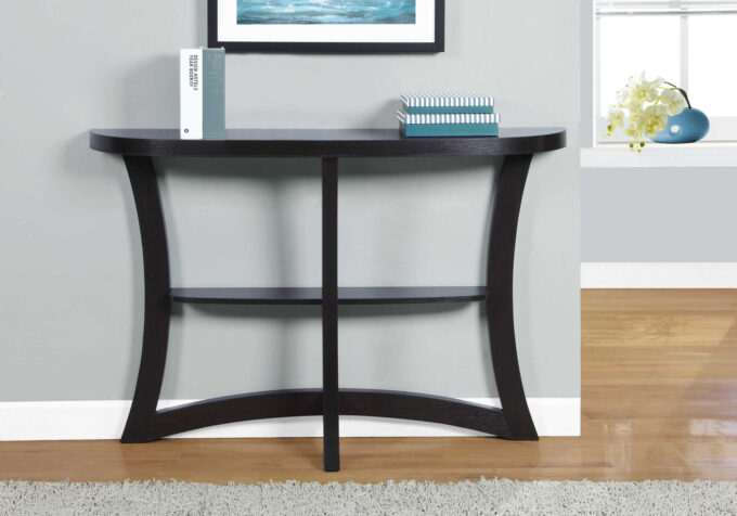 ACCENT TABLE - 47"L / ESPRESSO HALL CONSOLE