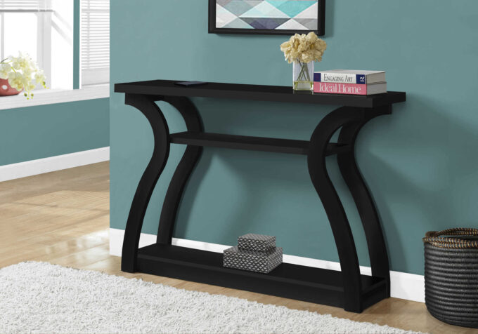 ACCENT TABLE - 47"L / BLACK HALL CONSOLE - Image 2