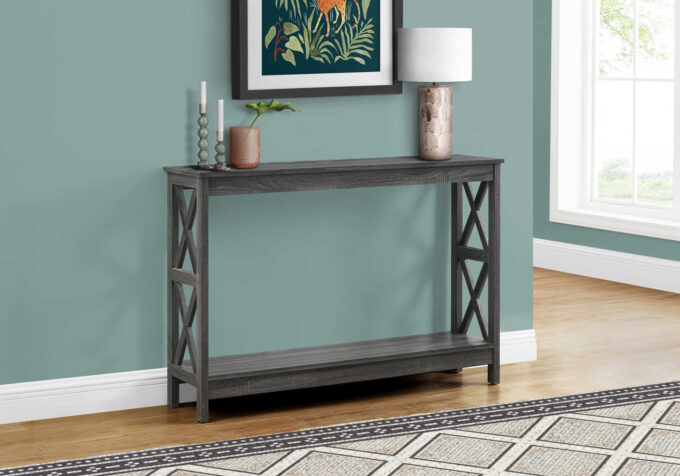 ACCENT TABLE - 48"L / GREY HALL CONSOLE - Image 2