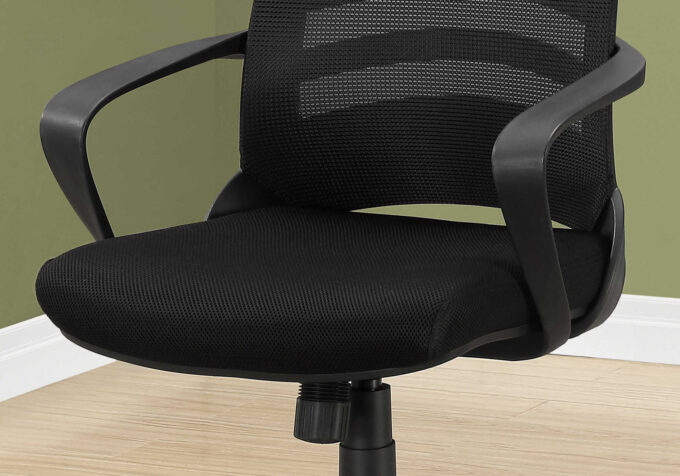 OFFICE CHAIR - BLACK / BLACK MESH / MULTI POSITION - Image 2