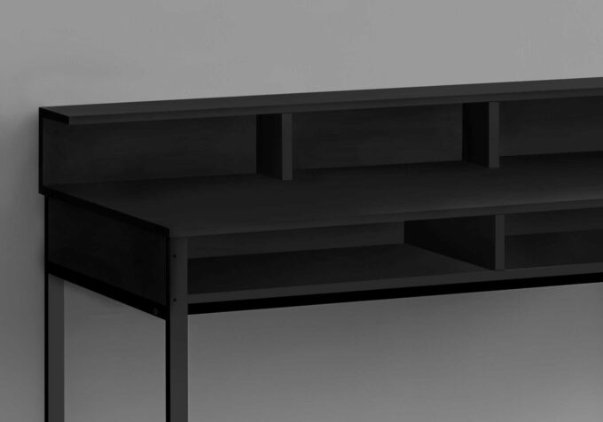 COMPUTER DESK - 48"L / BLACK / BLACK STANDING HEIGHT - Image 6