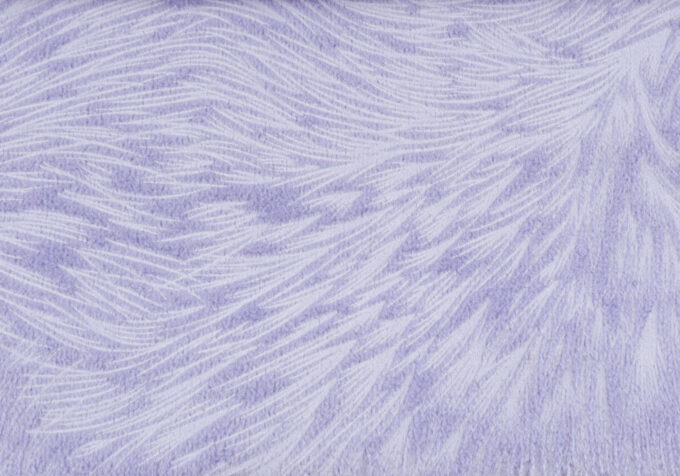 PILLOW - 18"X 18" / LIGHT PURPLE FEATHERED VELVET / 1PC - Image 4